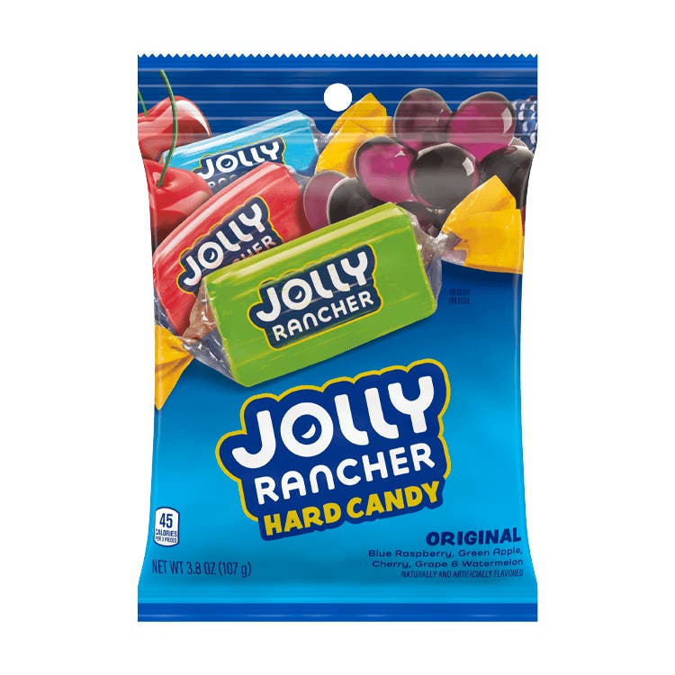 small bag of jolly rancher original flavors hard candy
