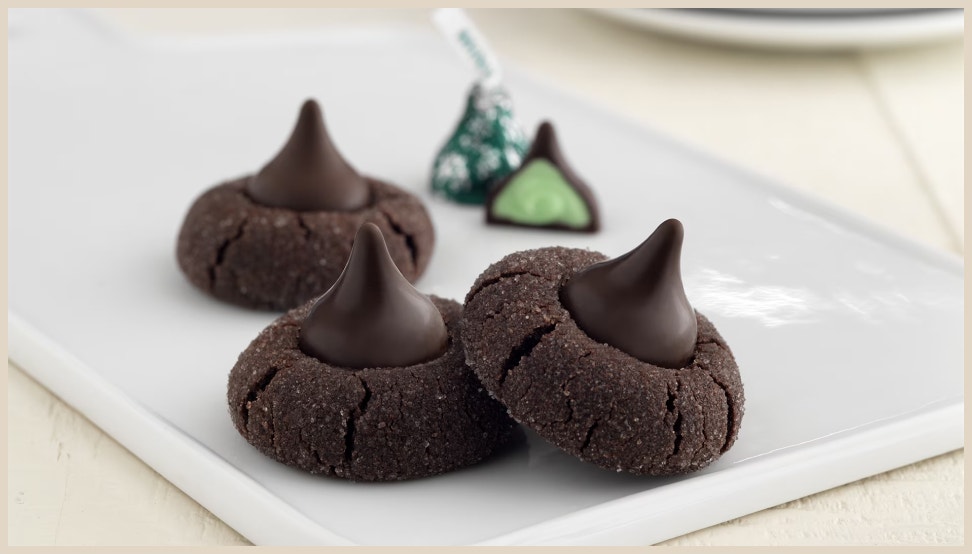 chocolate mint blossoms