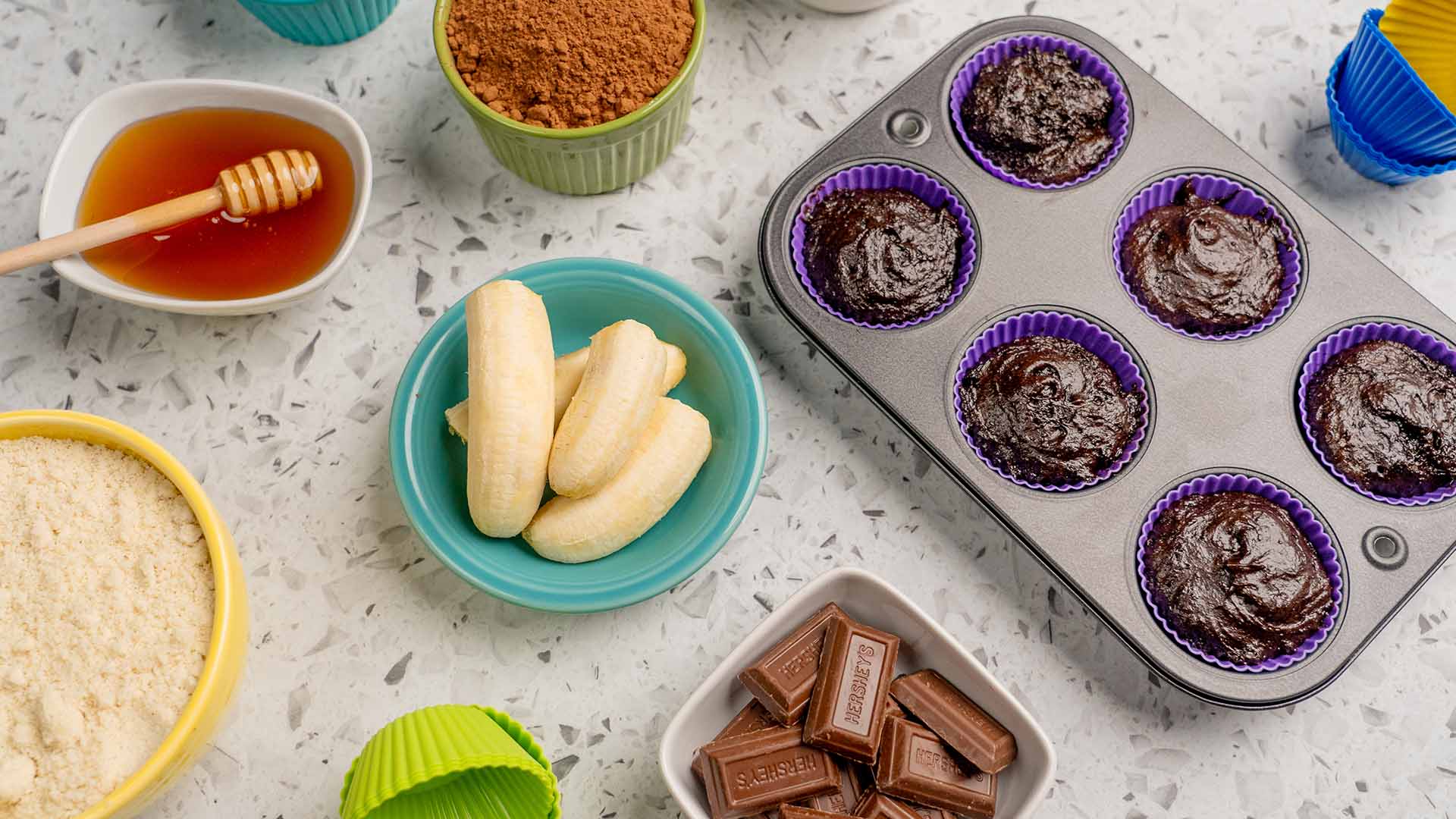 chocolate banana cupcake ingredients