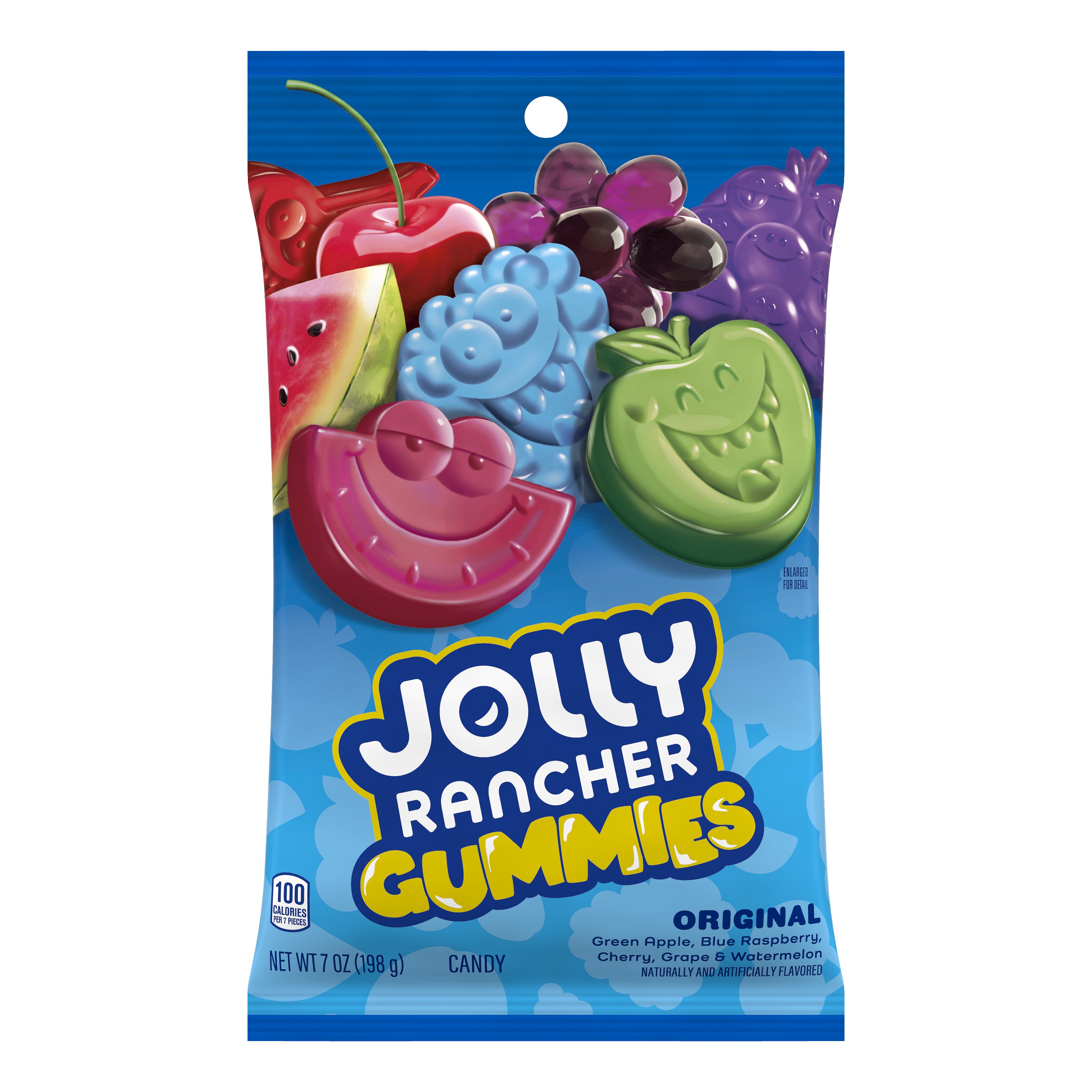 7 ounce bag of jolly rancher gummies original flavors