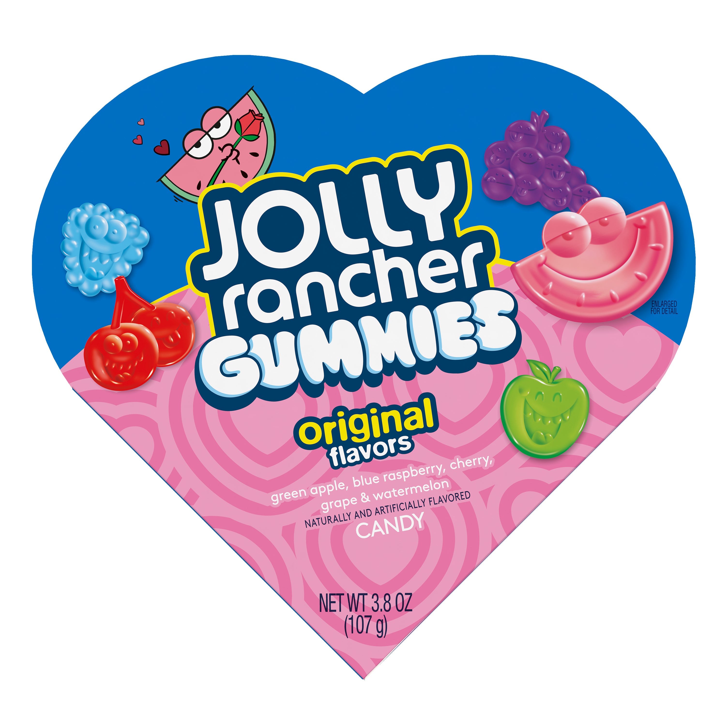 valentines gift box of jolly rancher original flavors gummies