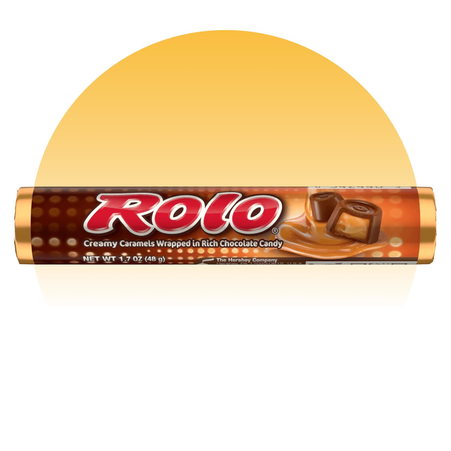 roll of rolo creamy caramels