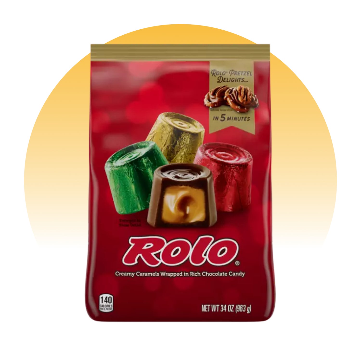 ROLO holiday creamy caramels