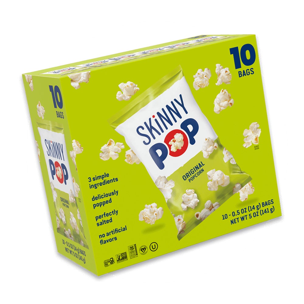 multipack of skinnypop original popcorn