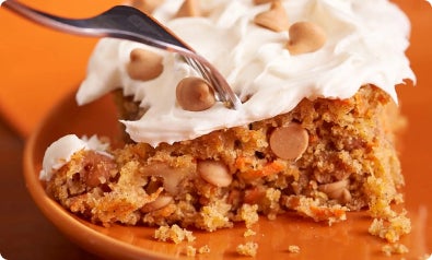 Carrot-cake-with-reeses-peanut-butter-chips