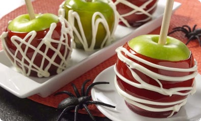 Jolly Rancher candy apples