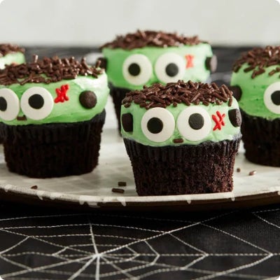 monster cupcakes