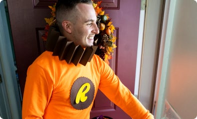 DIY Reese's Cup costume