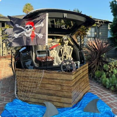 pirate themed trunk or treat