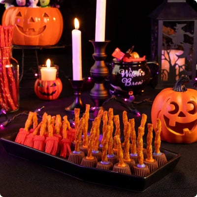 witchs broomstick treats