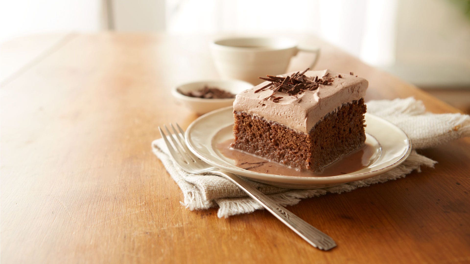 Chocolate Glazed Cake - Recipe Girl