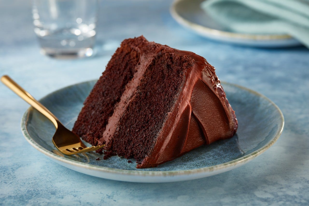 Piece Chocolate Cake. Image & Photo (Free Trial) | Bigstock