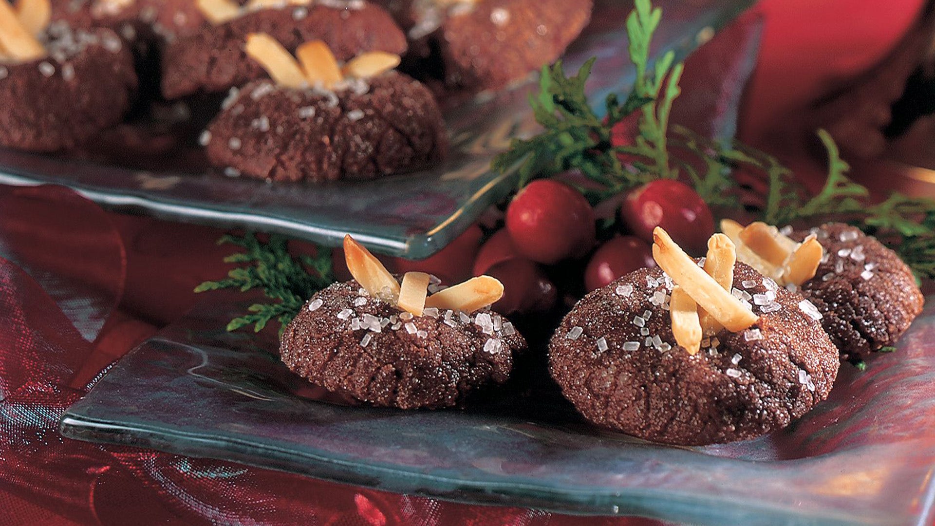 Chocolate Almond Cookies Recipe Hersheyland