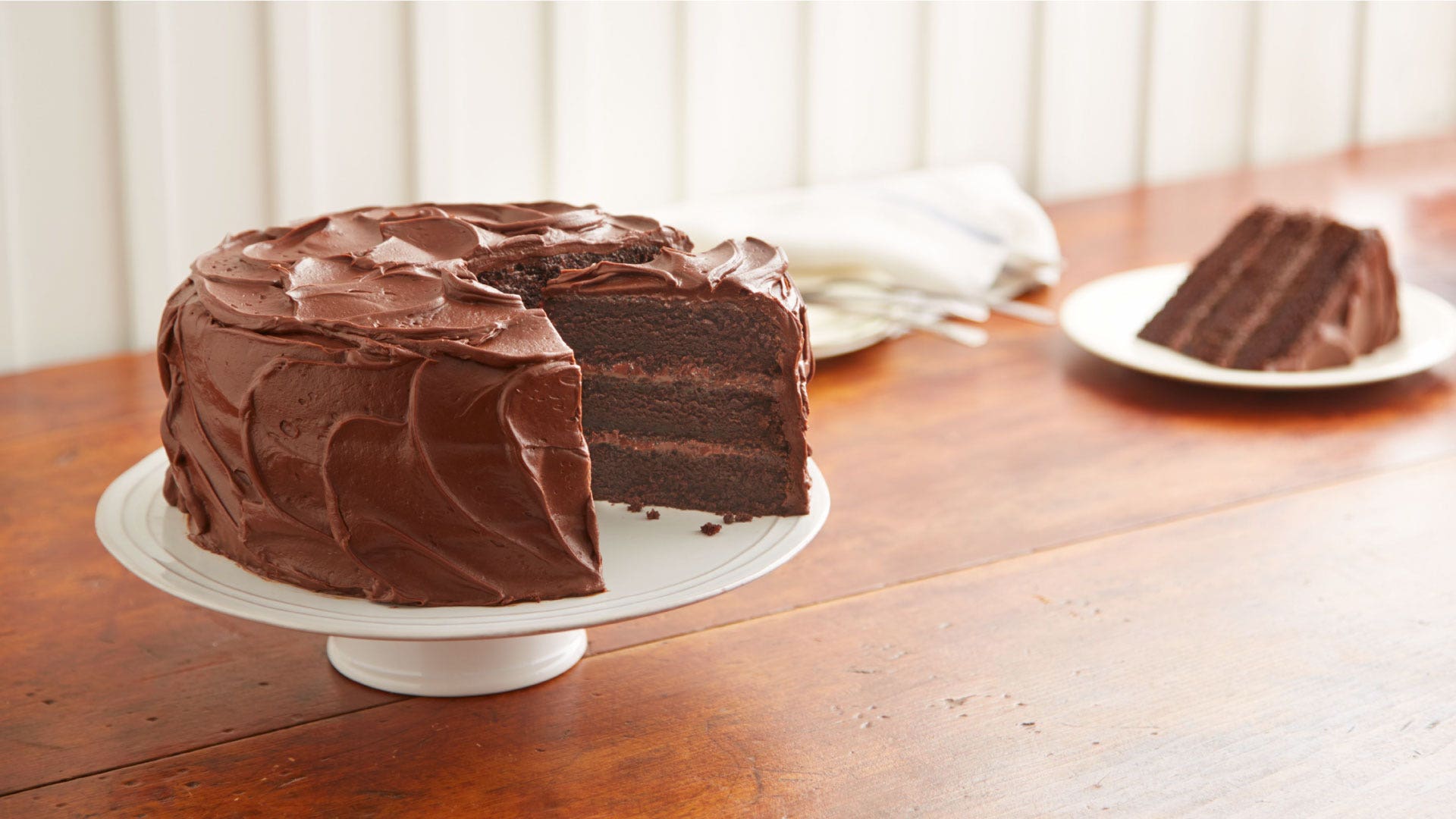Hershey's Chocolate Cake - just like Grandma's! - Barefeet In the Kitchen
