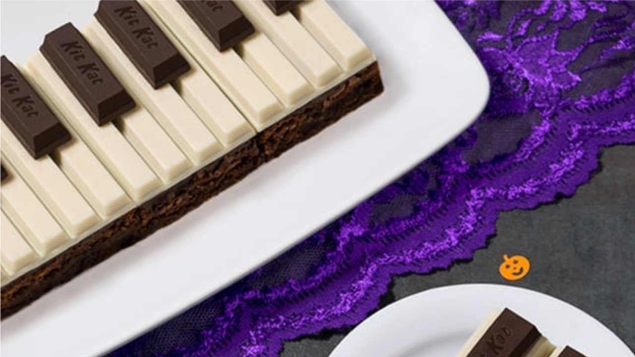 Kit Kat Piano Brownies Recipes