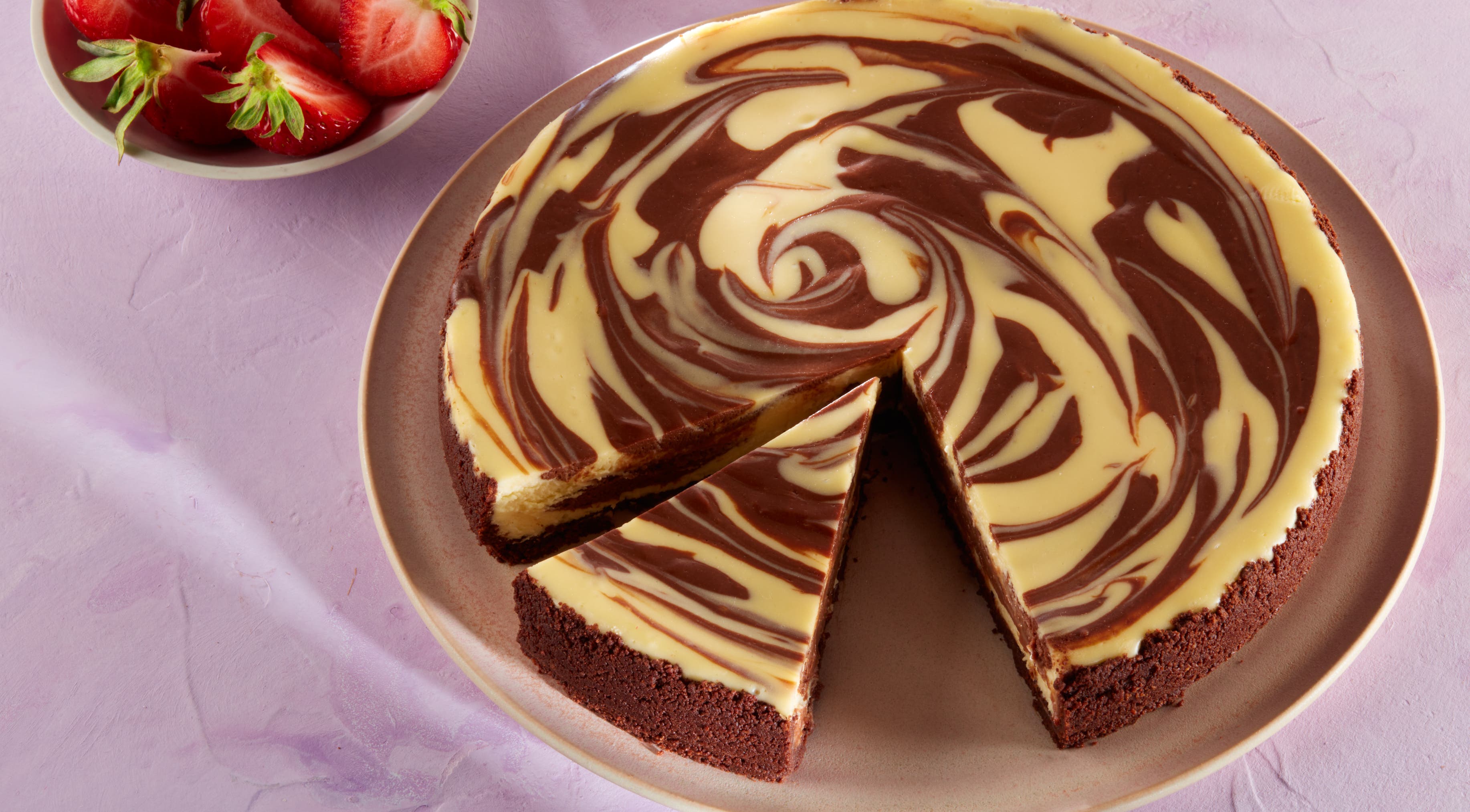 Chocolate Peanut Butter Cheesecake Cake - Shugary Sweets