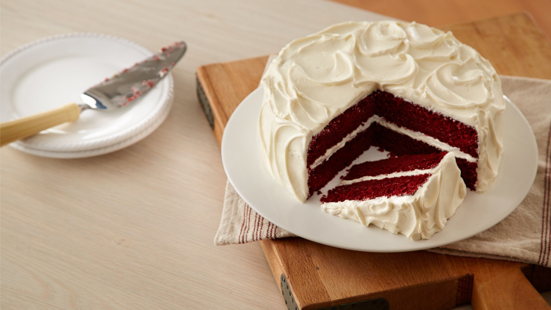 Red Velvet Shop Cake | Kyra's Bake Shop