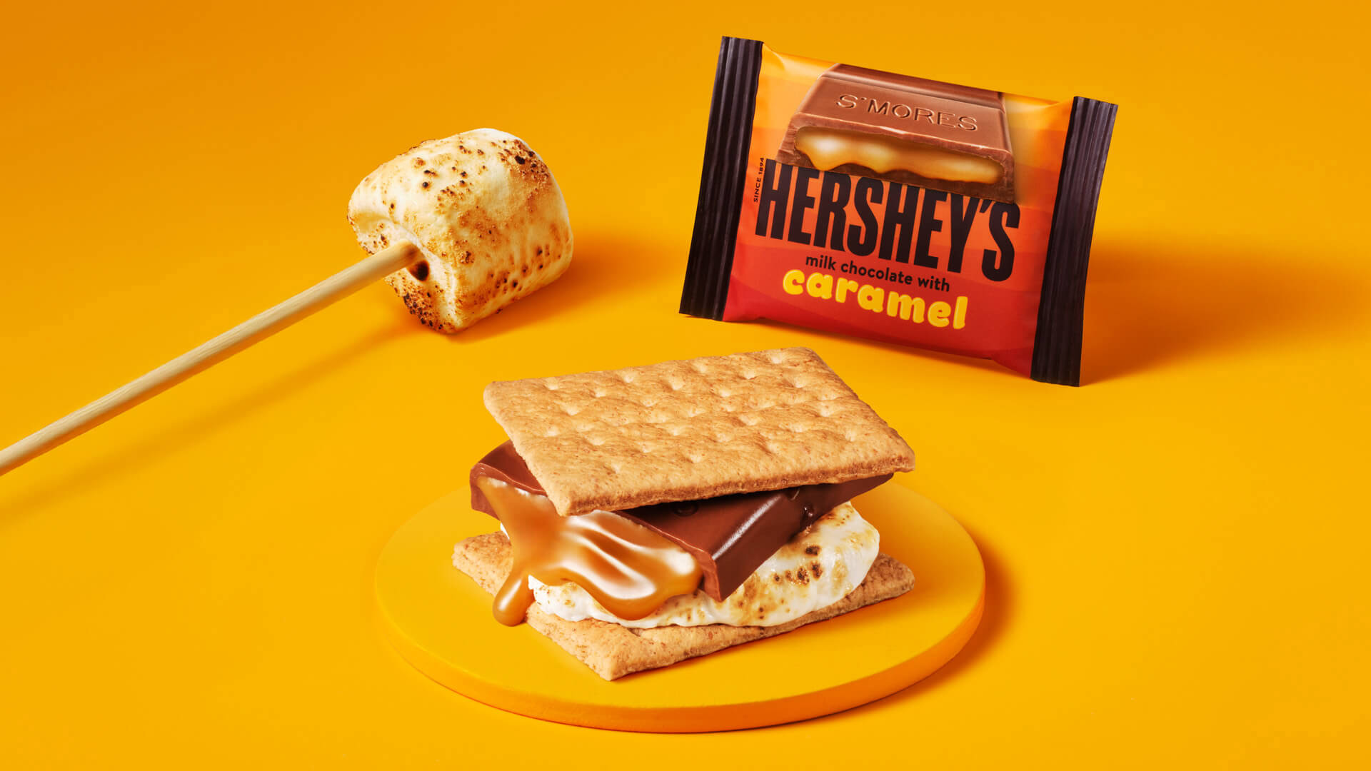 hersheys caramel smores