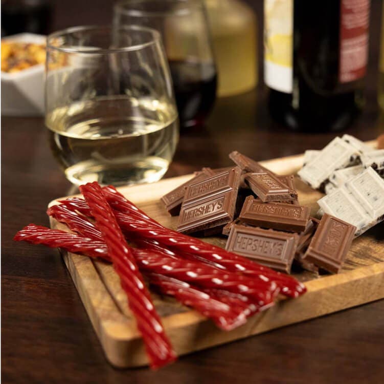 wine and hershey candy pairings