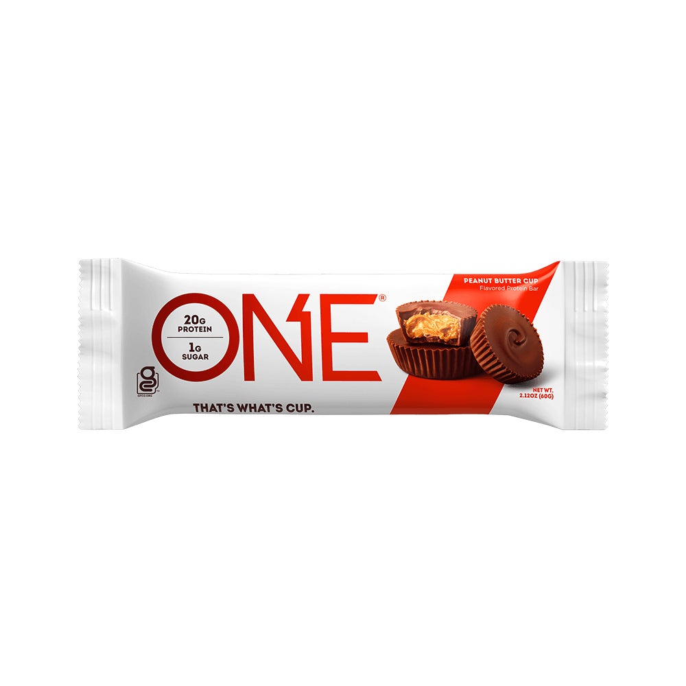 ONE BARS Peanut Butter Cup Flavored Protein Bar, 2.12 oz