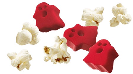 skinnypop popped popcorn paired with twizzlers cherry ghosts candy