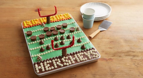 football field cake